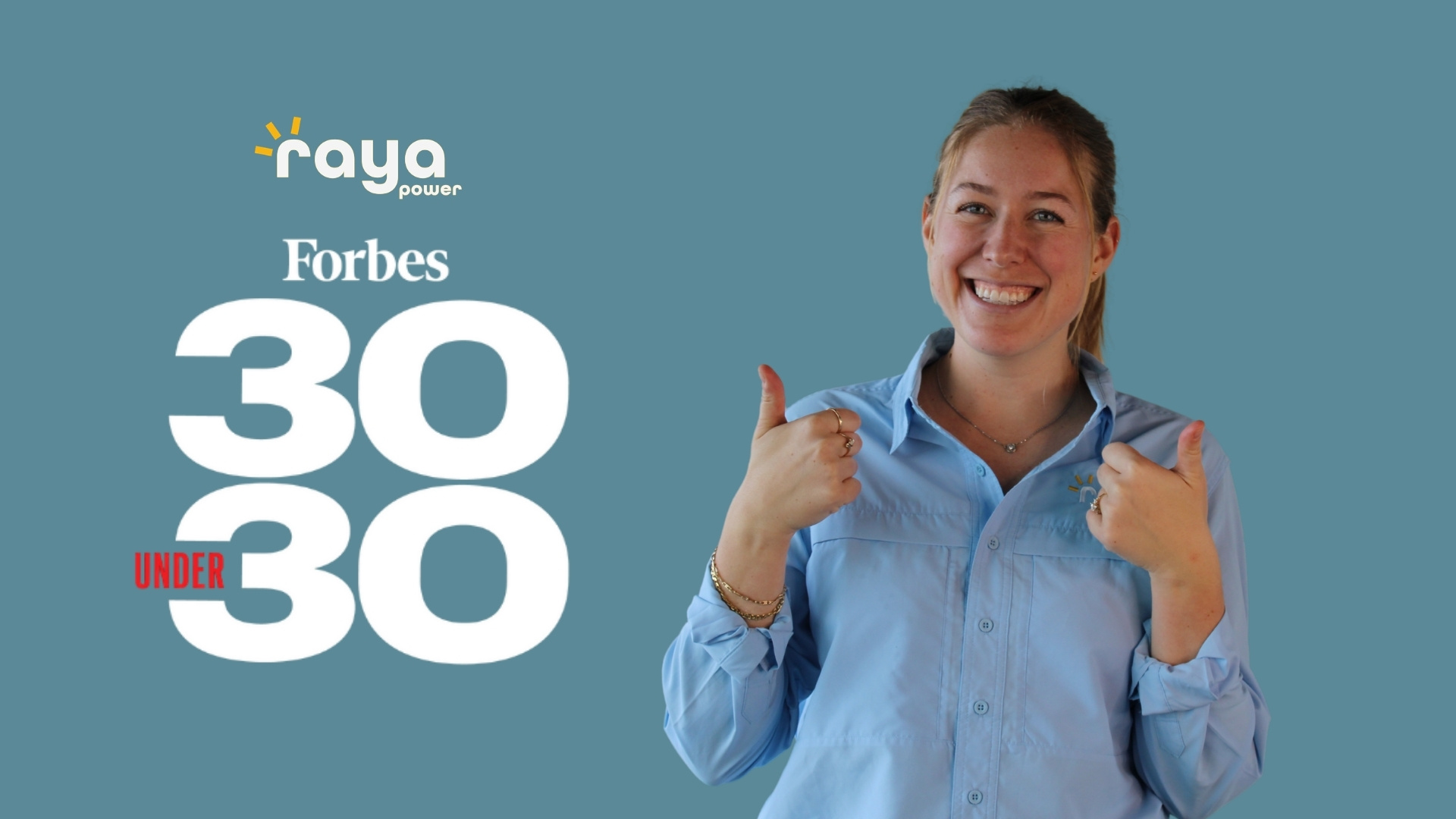 Raya Power's Meghan Wood named to the Forbes 30 Under 30